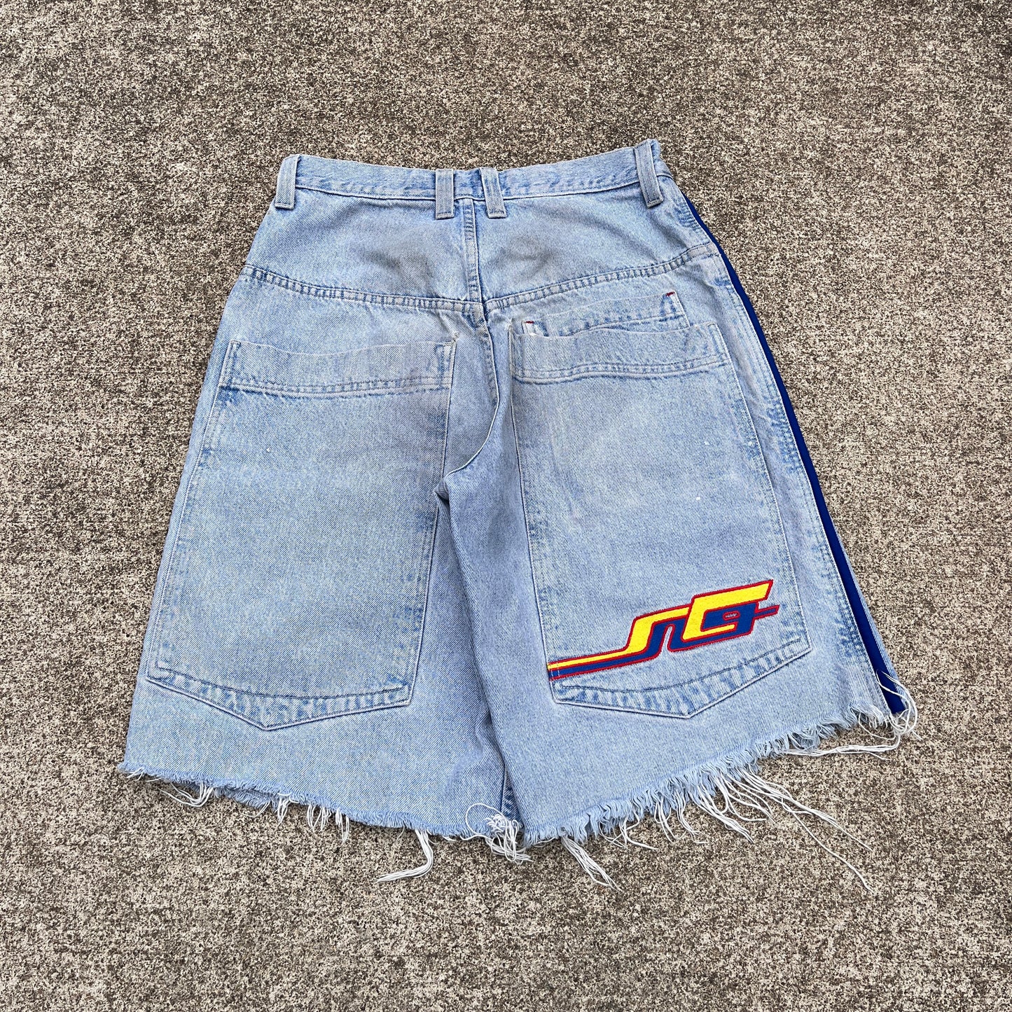 Vintage JNCO Jeans Shorts Reverb 32