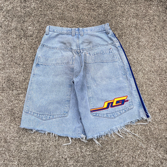 Vintage JNCO Jeans Shorts Reverb 32