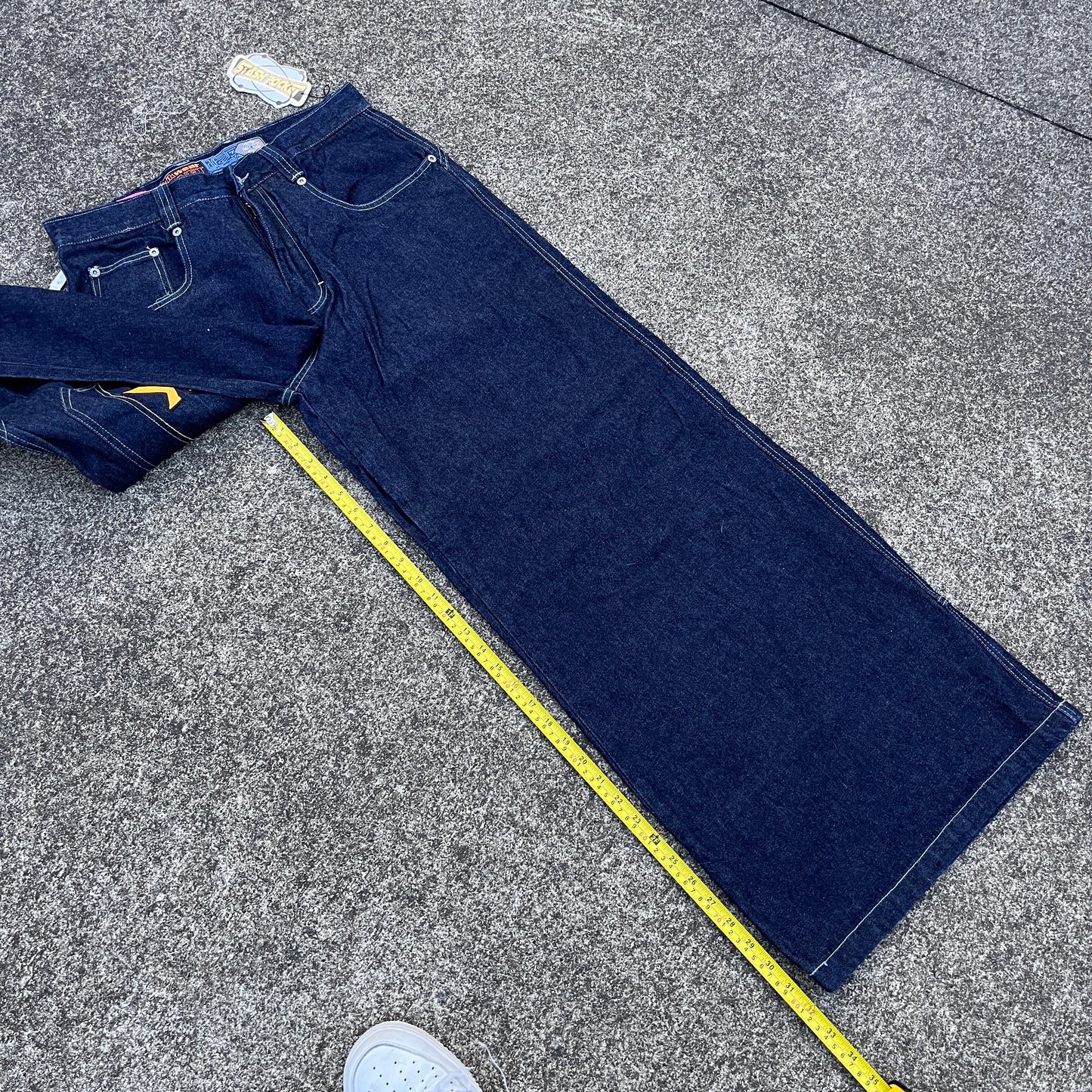 (32x32) Vintage Deadstock Kikwear K-Net Denim Pants - 16