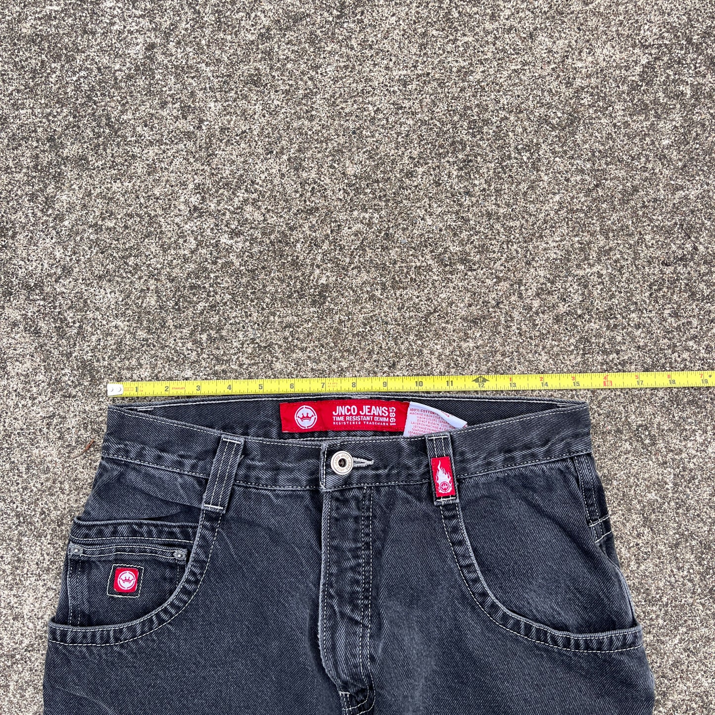 (30x30) Vintage JNCO Jeans Tribal Snake Bites