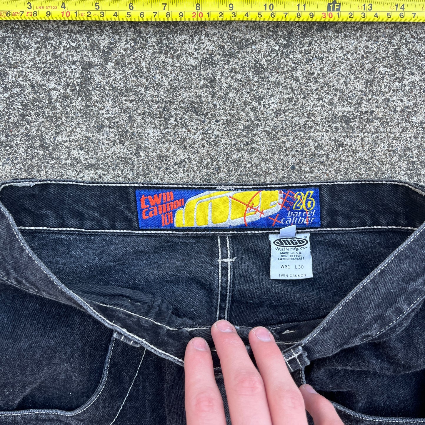 90’s JNCO Jeans Twin Cannon 30x30