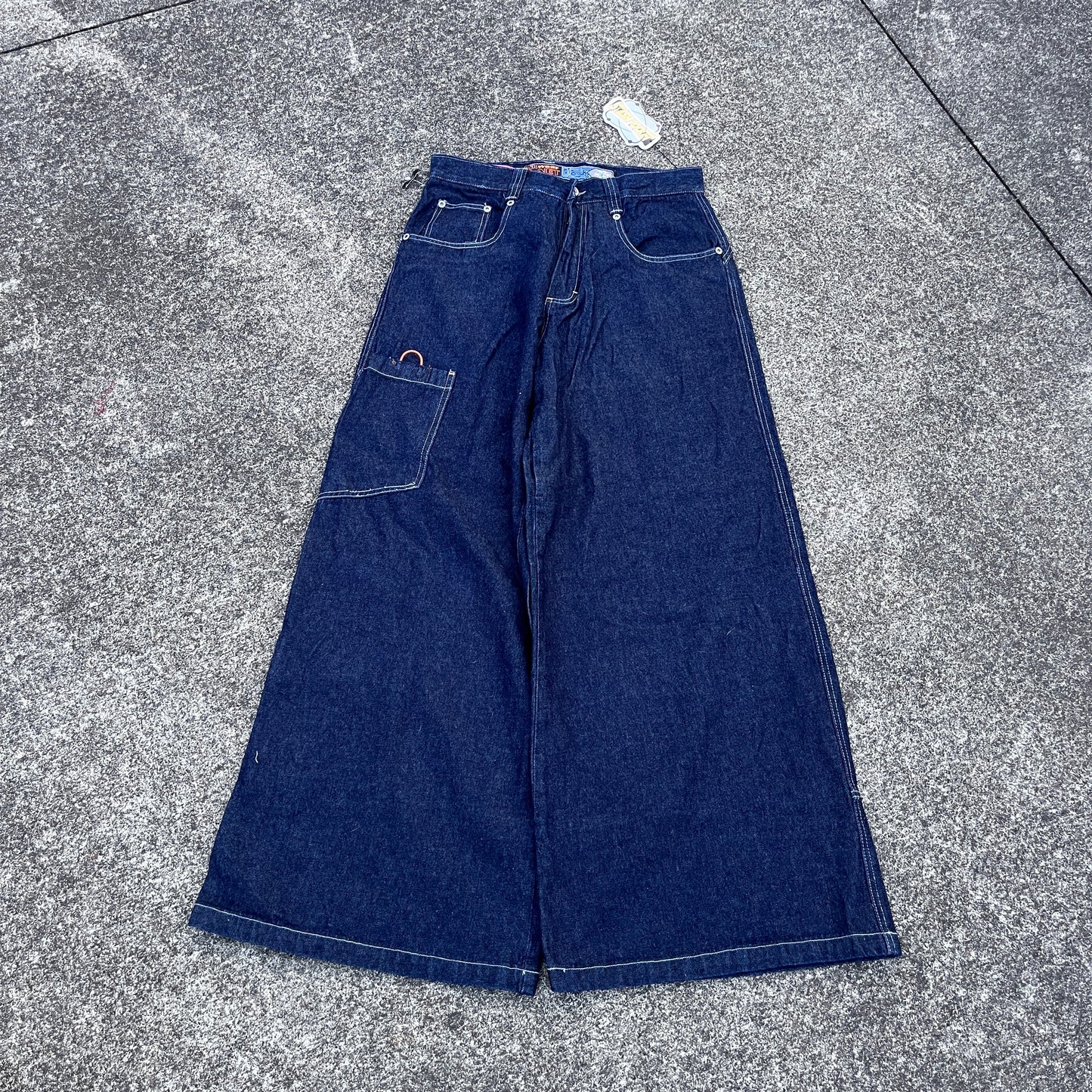 (32x32) Vintage Deadstock Kikwear K-Net Denim Pants - 16