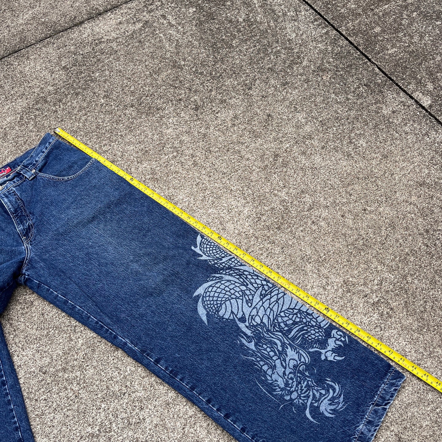 Vintage JNCO Jeans Dragon 34x32 (RARE)