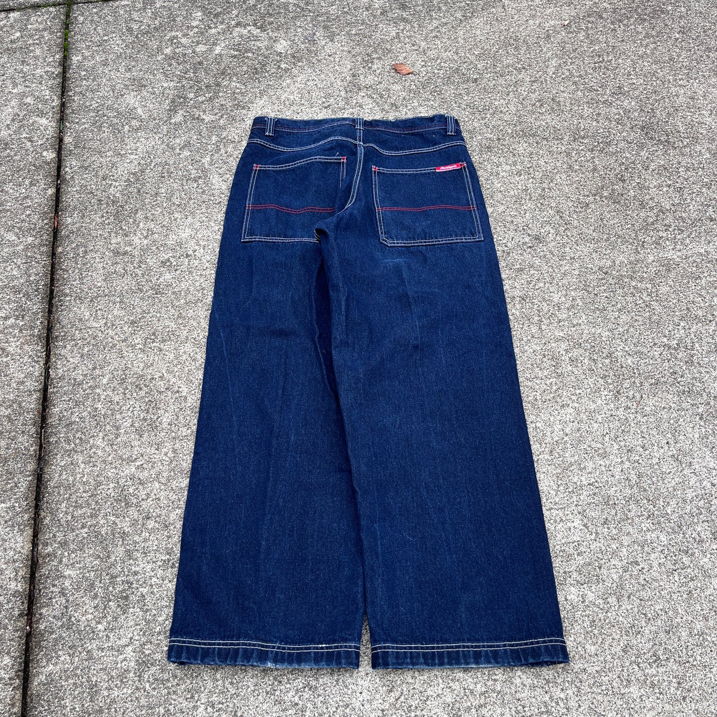 (34x30) Vintage Baggy Southpole Jeans