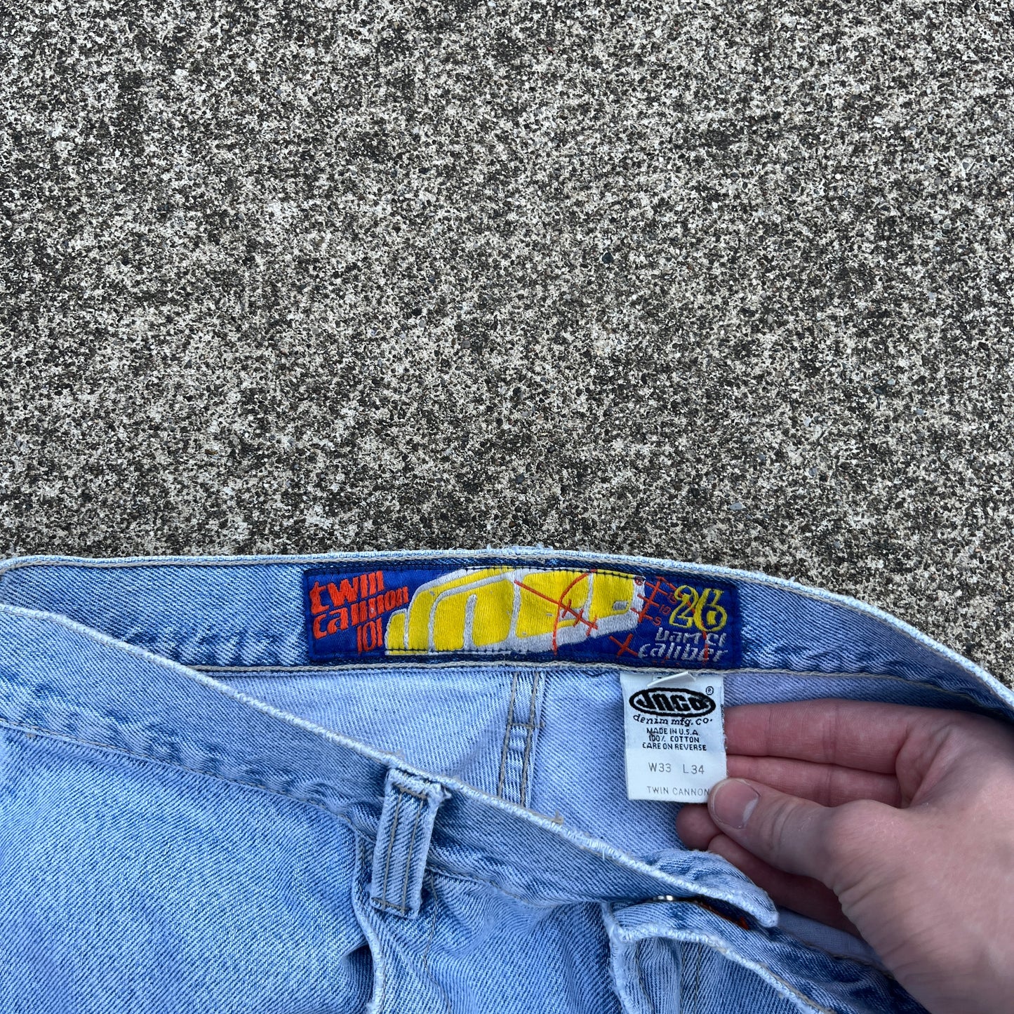 Vintage 90’s JNCO Jeans Twin Cannon (34x34)