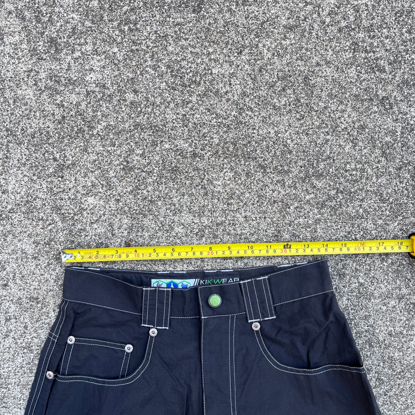 (28x30) Vintage Deadstock Kikwear Nylon Pants - 4