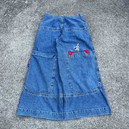 90's JNCO Jeans Kangaroo 36x32