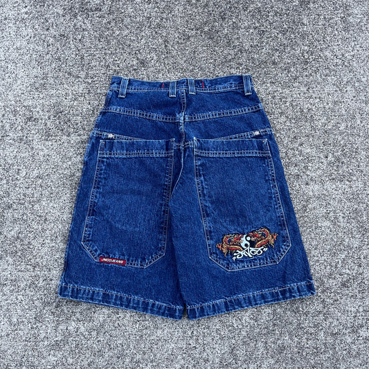 (28) Vintage JNCO Jeans Yin Yang Dragon