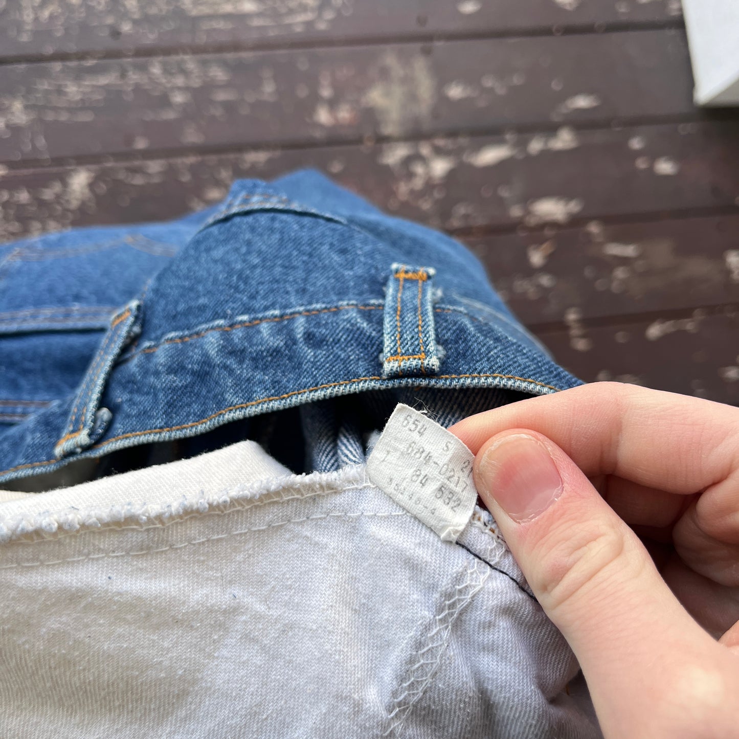 (32x32) Vintage 70’s / 80's Levis 684 Orange Tab Bell Bottoms