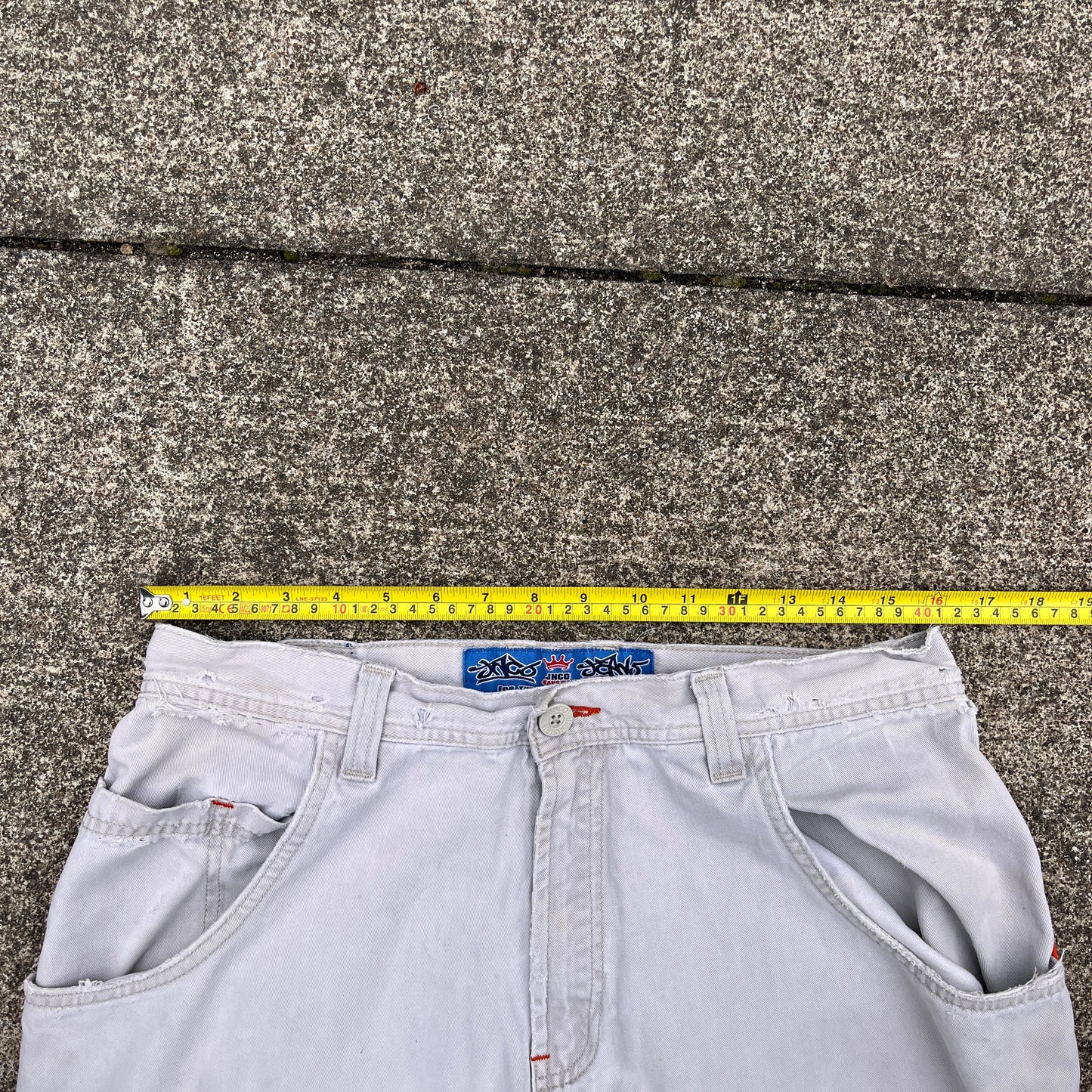 Vintage JNCO Jeans Khaki Scoops 32x30 (RARE)