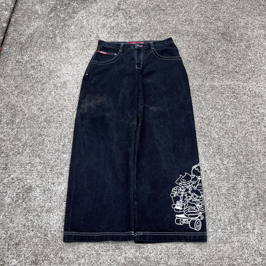 (30x30) Vintage JNCO Jeans FlameHead