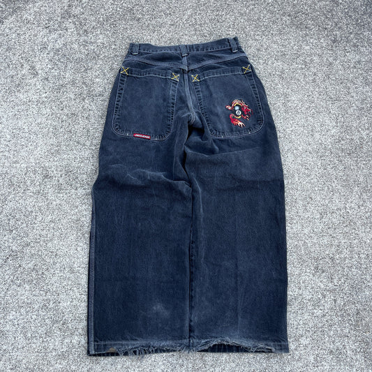 Vintage JNCO Jeans Dragon 8-Ball  33x31