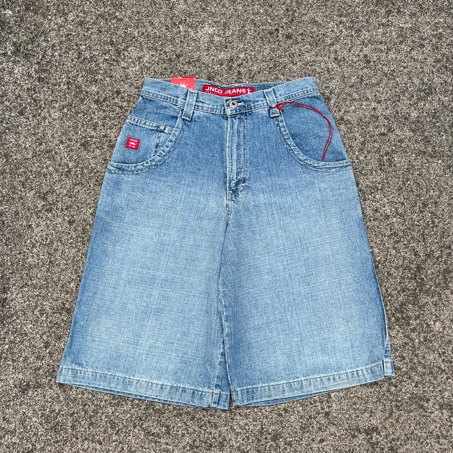 Vintage JNCO Jeans Shorts Blue Panther 30 (Deadstock) Rare