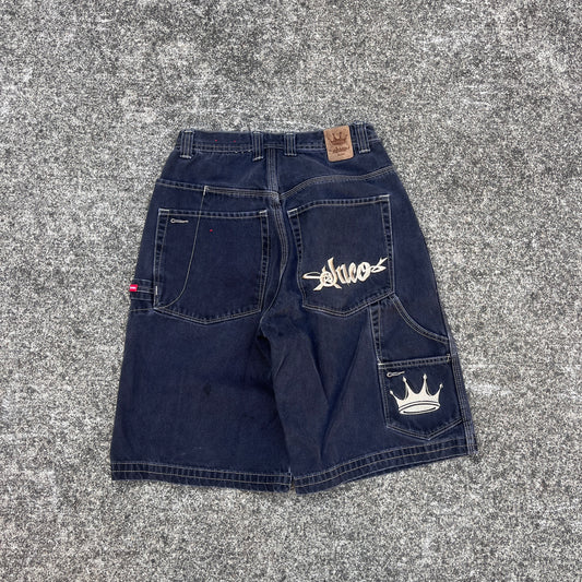 (28) Vintage JNCO Jeans Crown Jorts