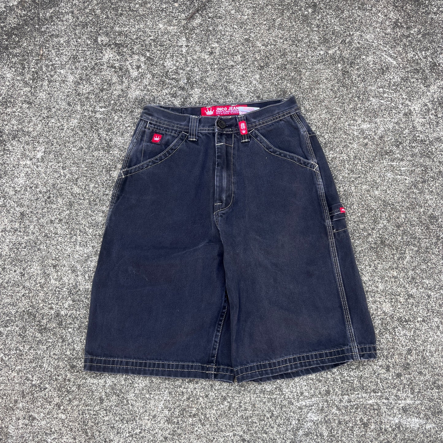 (28) Vintage JNCO Jeans Crown Jorts