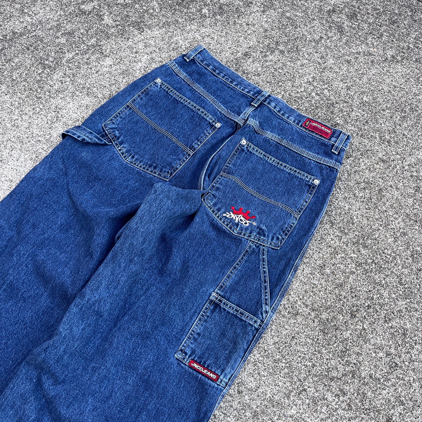 (34x32) Vintage JNCO Jeans Carpenter Crown