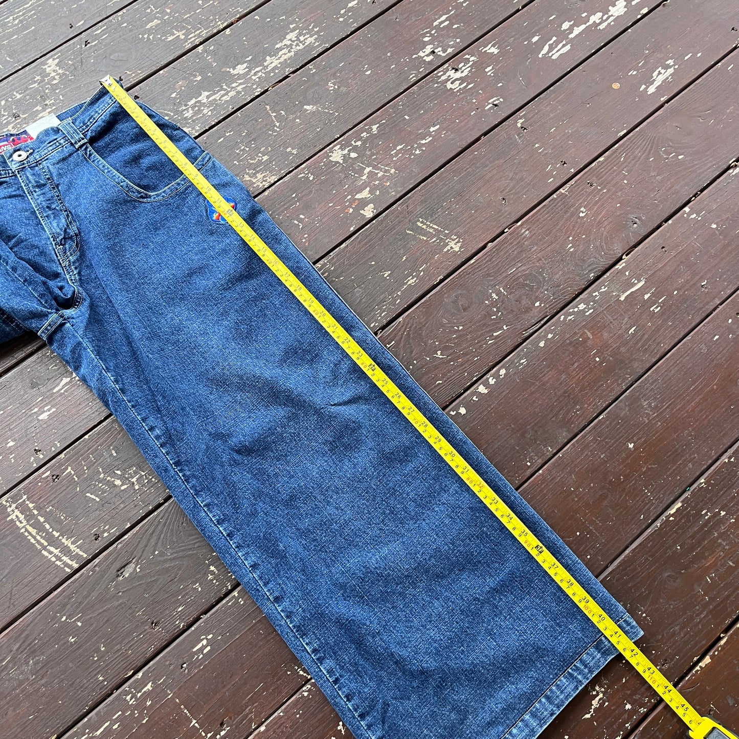 (32x32) Vintage JNCO Jeans Flaming Spades