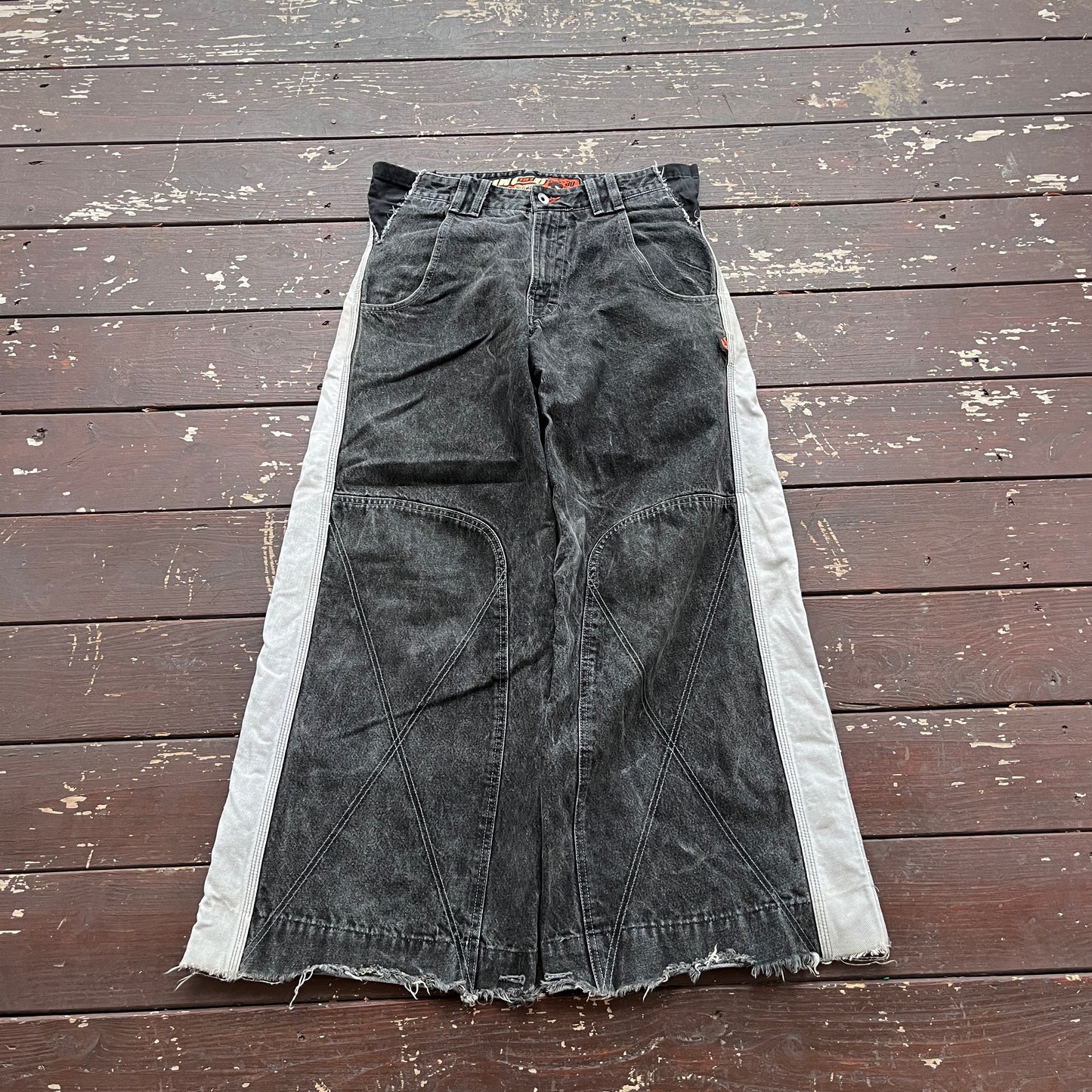 (34x30) 90's Vintage JNCO Jeans Firefly RARE