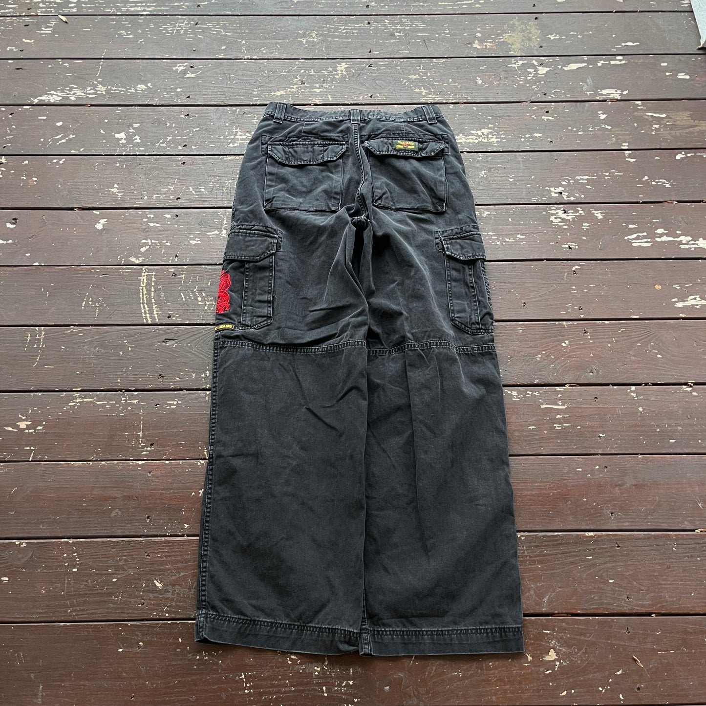 (32x34) Vintage JNCO Jeans Cargo Snake