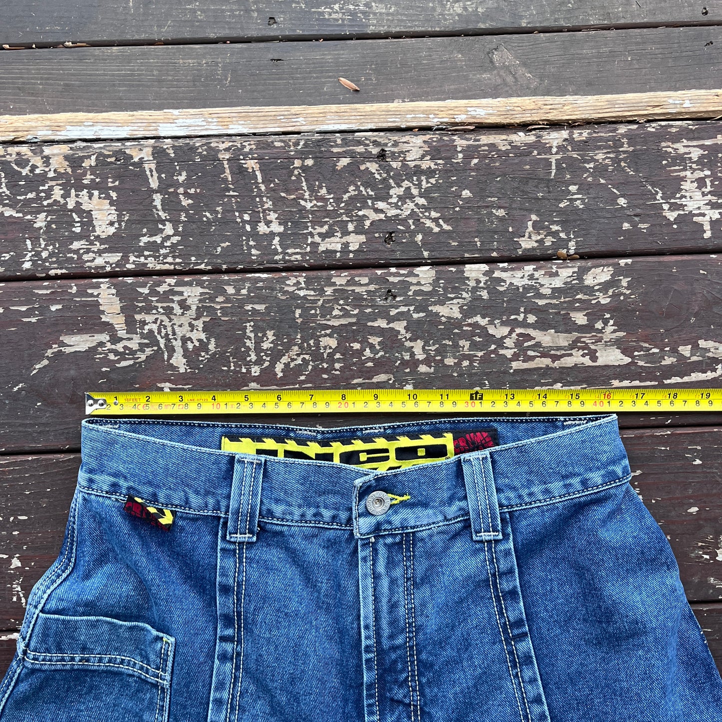 (32x30) JNCO Jeans Crime Scene