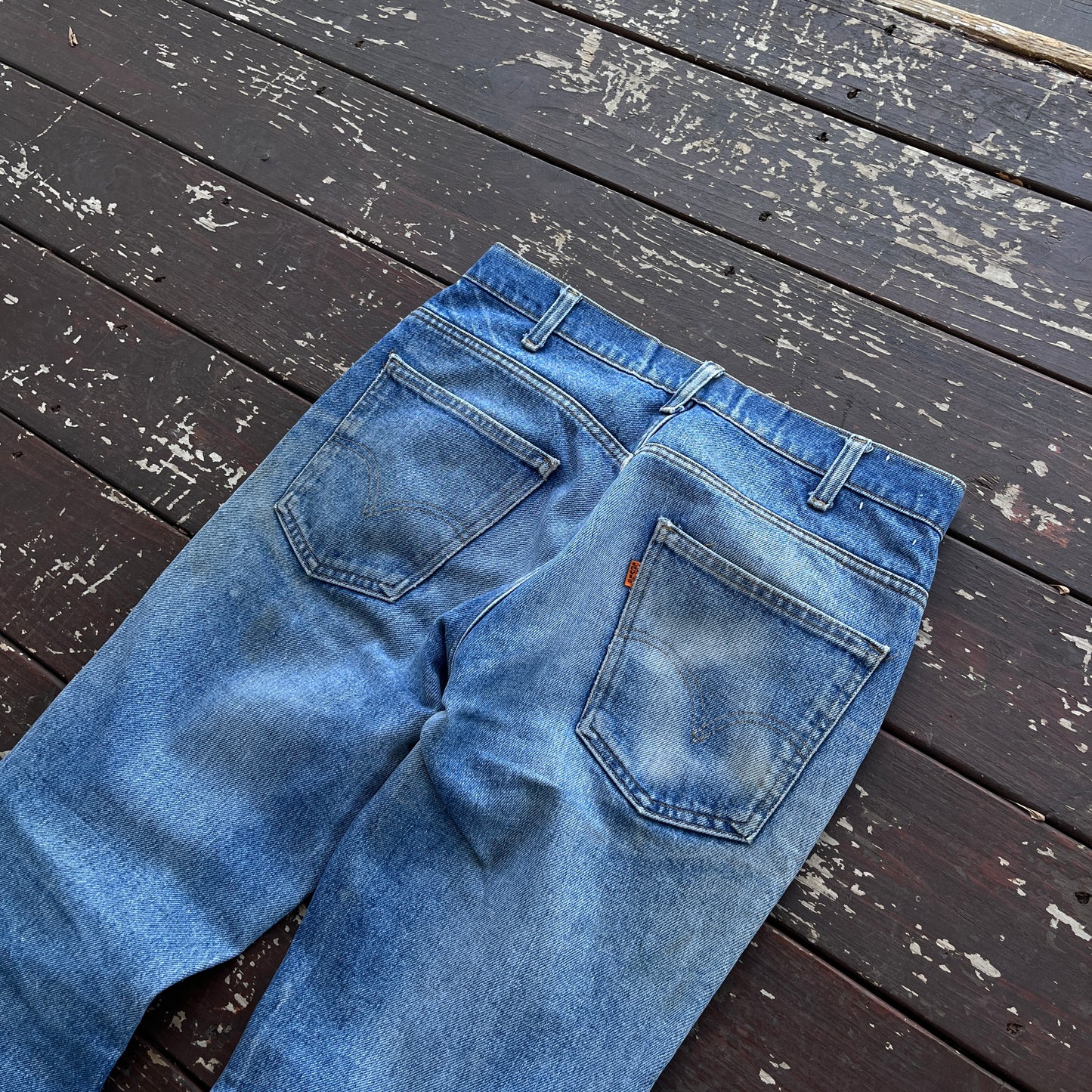 (32x32) Vintage 70's Levis 684 Orange Tab Bell Bottoms