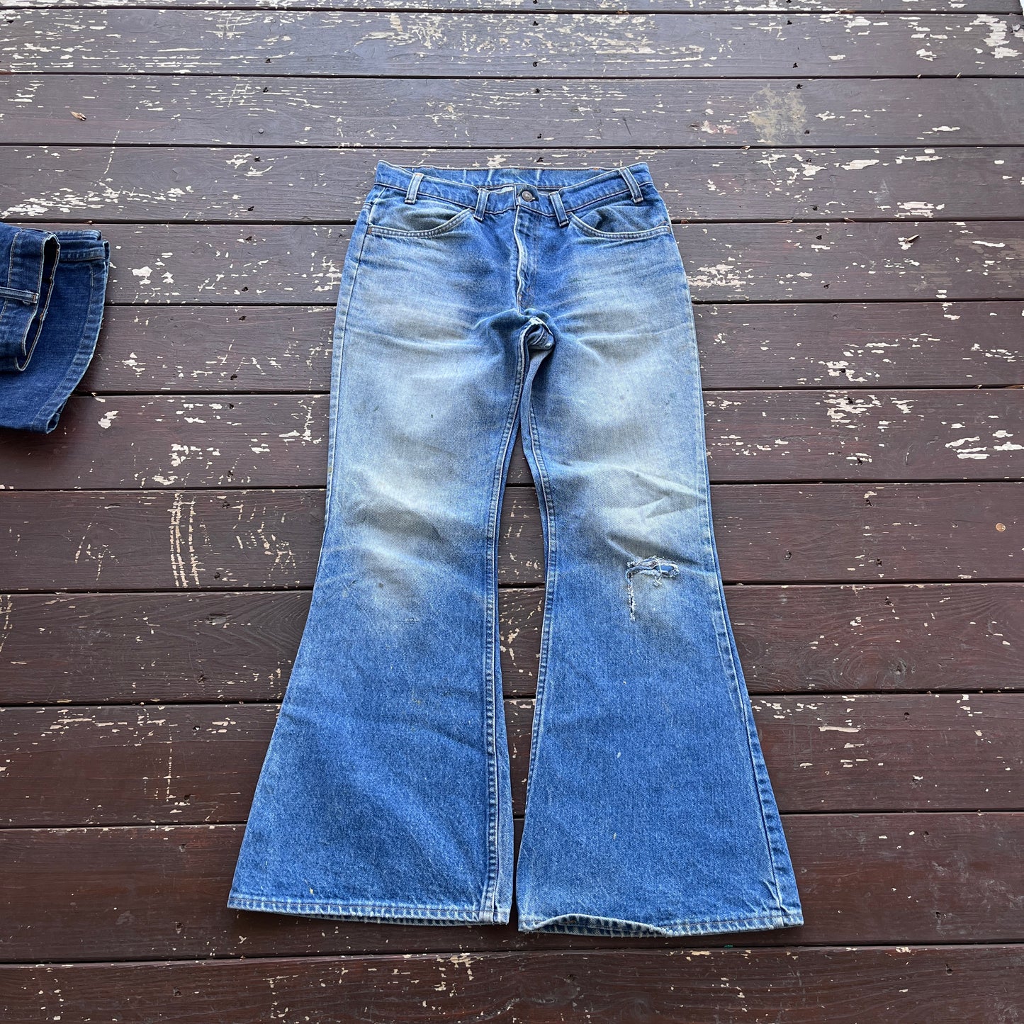 (32x32) Vintage 70's Levis 684 Orange Tab Bell Bottoms