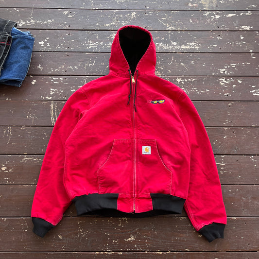 (L) Vintage Carhartt Jacket Red