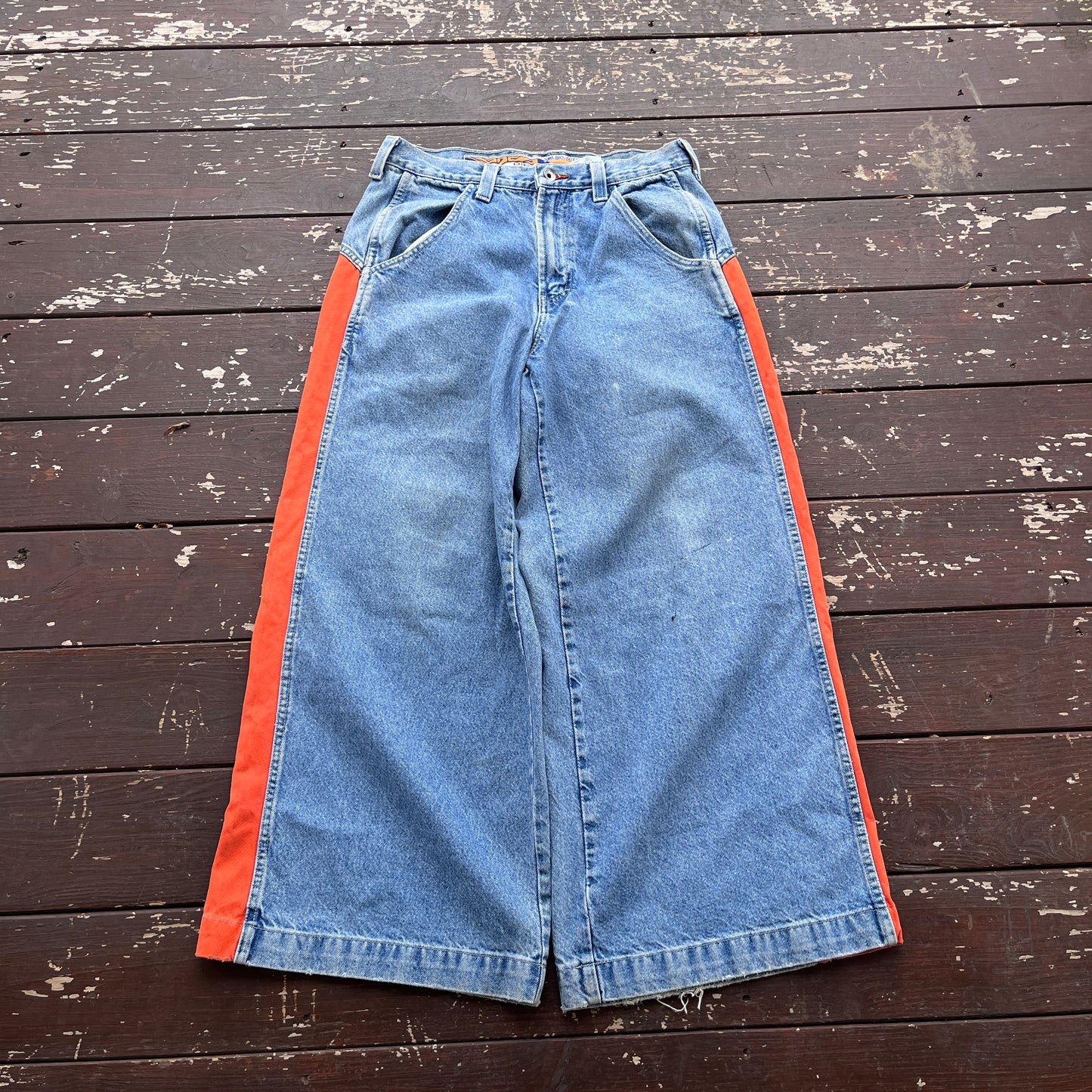 (32x30) Vintage JNCO Jeans Pitchbend RARE