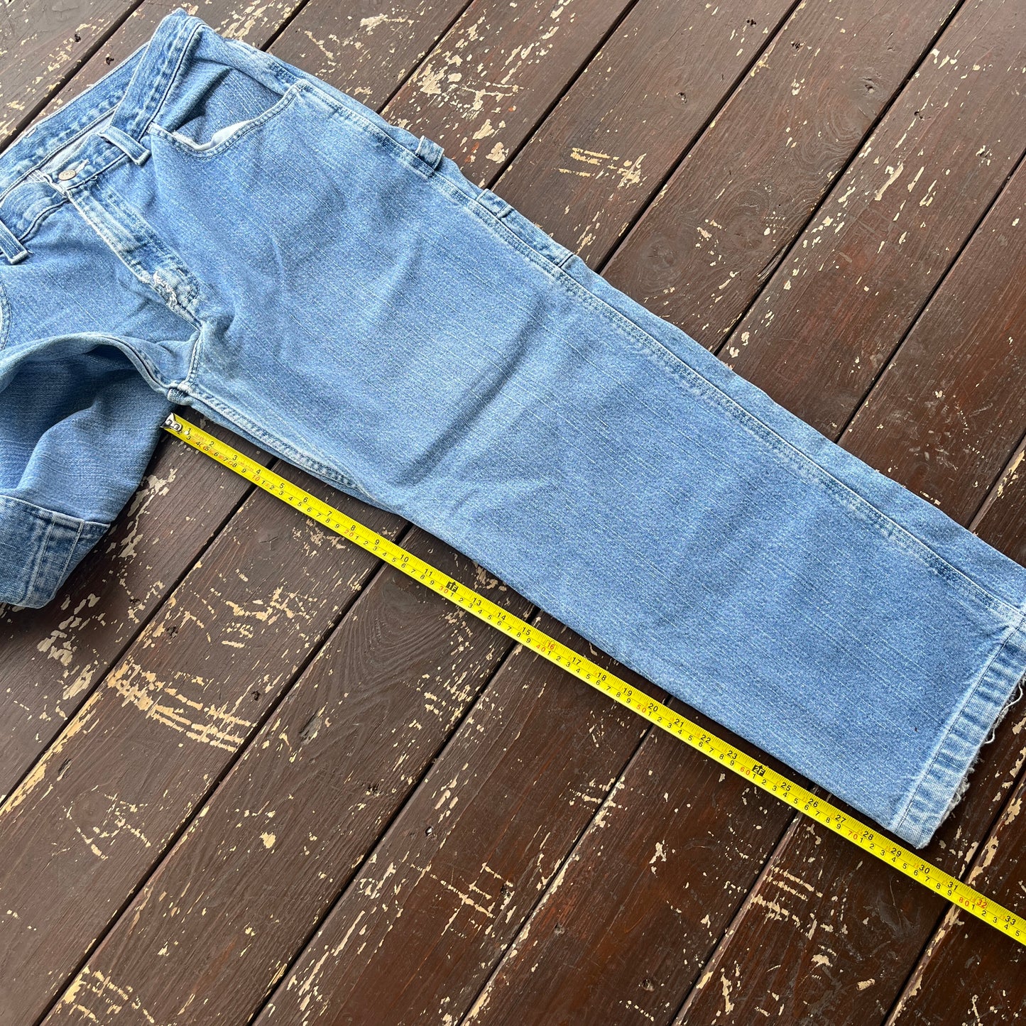 (36x30) Vintage 90s Y2K Baggy Carpenter Jeans